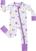 pureborn Baby Infant Boys Girls Sleeper Snug Fit Viscose from Bamboo Pajamas by pureborn