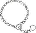TagME Chain Choke Collar for Dogs, Adjustable Weather Proof Necklace for Medium by TagME