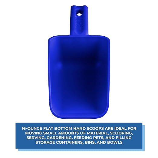 Vikan Remco 63003 Color-Coded Plastic Hand Scoop - Image 3