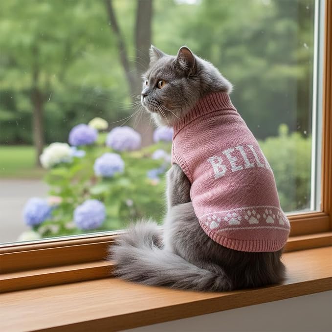 Customizable Pet Sweater for Dogs & Cats - Image 2