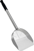 Cat Litter Scoop Deep Shovel, Detachable Long Handle Litter Scooper, Metal Cat by LIHOOOOM