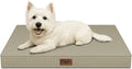 Outdoor Dog Bed for Small Dogs & Cats, Waterproof Dog Crate Mat Orthopedic Egg by TailStories