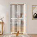 unipaws 75" High Extra Tall Cat Gate, Auto Closing and No Drilling Safety Gate by unipaws