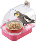 No Mess Bird Cage Feeder, 2 in 1 Bird Feeder by MUYG