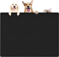 39.4"x29.5" Large Pet Food Mat, Silicone Dog Mats by WelcometoULTIBE