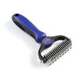 WePet Grooming Rake for Dogs & Cats, Double-Sided Deshedding Brush, Extra-Wide by WePet