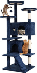 54in Cat Tree Cat Climbing Tower by Home