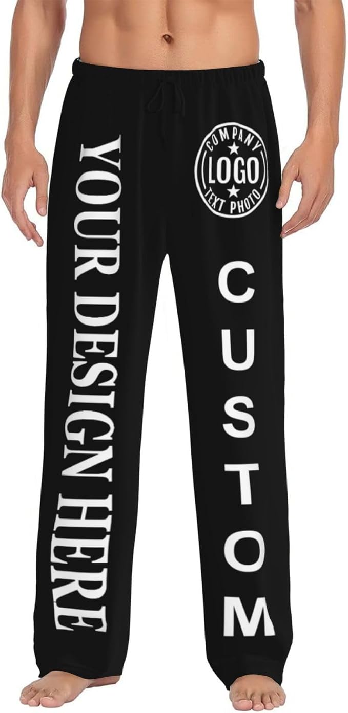 Personalized Pajama Pants For Men Women Custom Pajama Pants by Unknown