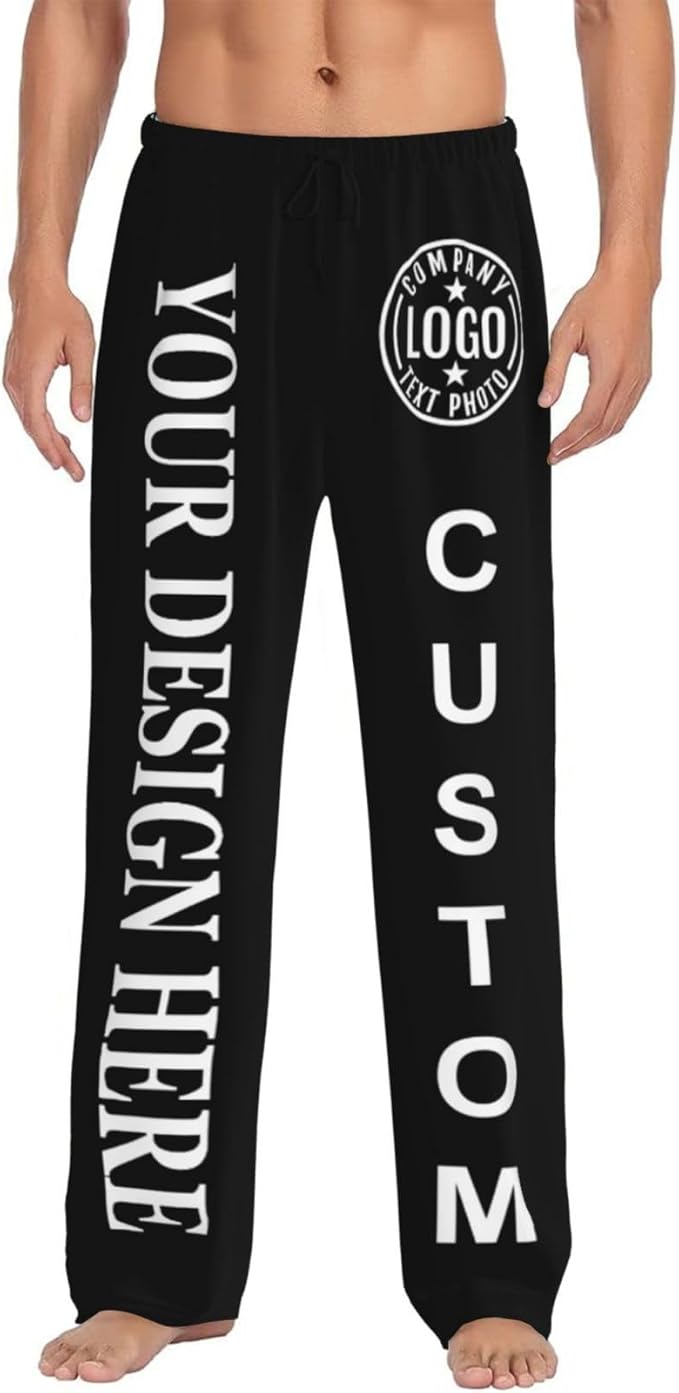 Personalized Pajama Pants For Men Women Custom Pajama Pants by Unknown