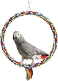 Bird Rope Swing Colorful Perch Climbing Toy by Wontee