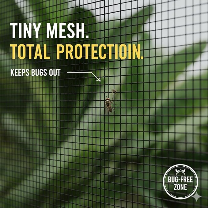 Premium Magnetic Screen Door, Heavy-Duty Reinforced Mesh, Ultra-Dense Weave - Image 3