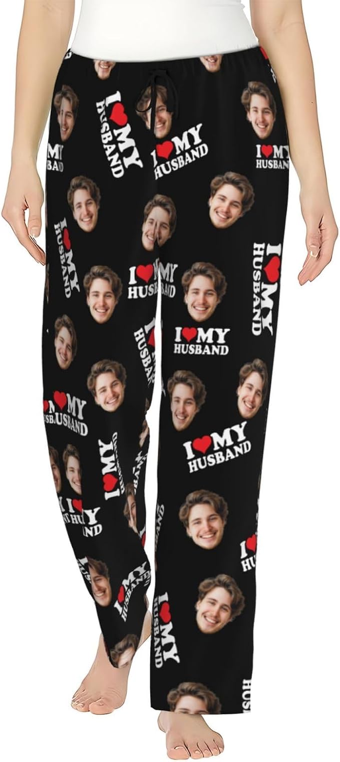 Personalized Pajama Pants For Men Women Custom Pajama Pants by Unknown