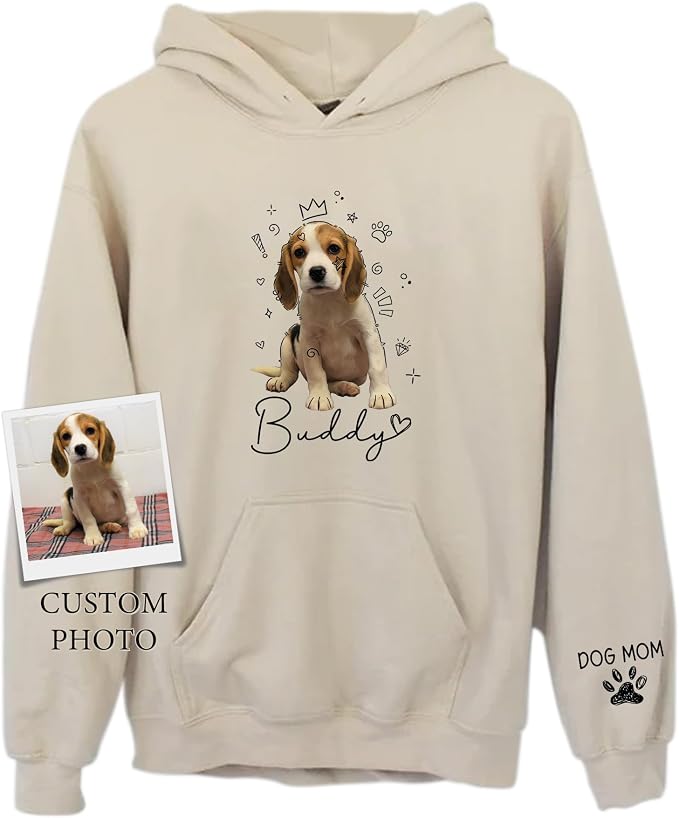 CHIARA CONTI11 Custom Dog Hoodie, Custom Pet Gifts, Custom Dog Shirt, Custom by CHIARACONTI11