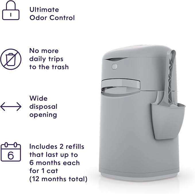 Bundle of Litter Genie Easy Roll Pail | Cat Litter Box Waste Disposal System - Image 3