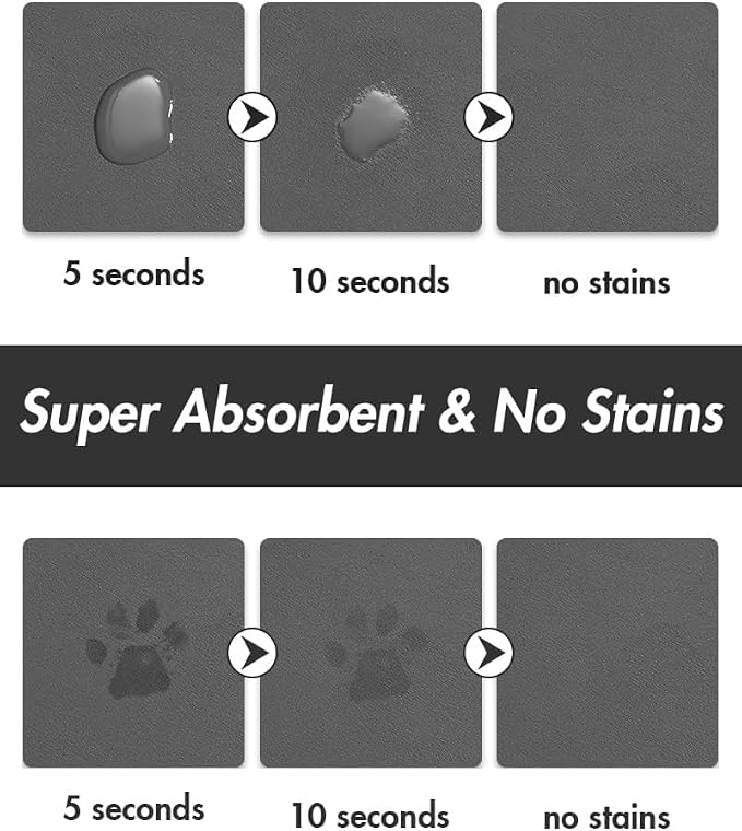 Absorbent Dog Water Mat-Dog Mat - Image 2