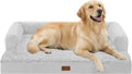 Orthopedic Dog Beds for Large Sized Dogs, Waterproof Egg Crate Foam Large Dog by CasaPaw
