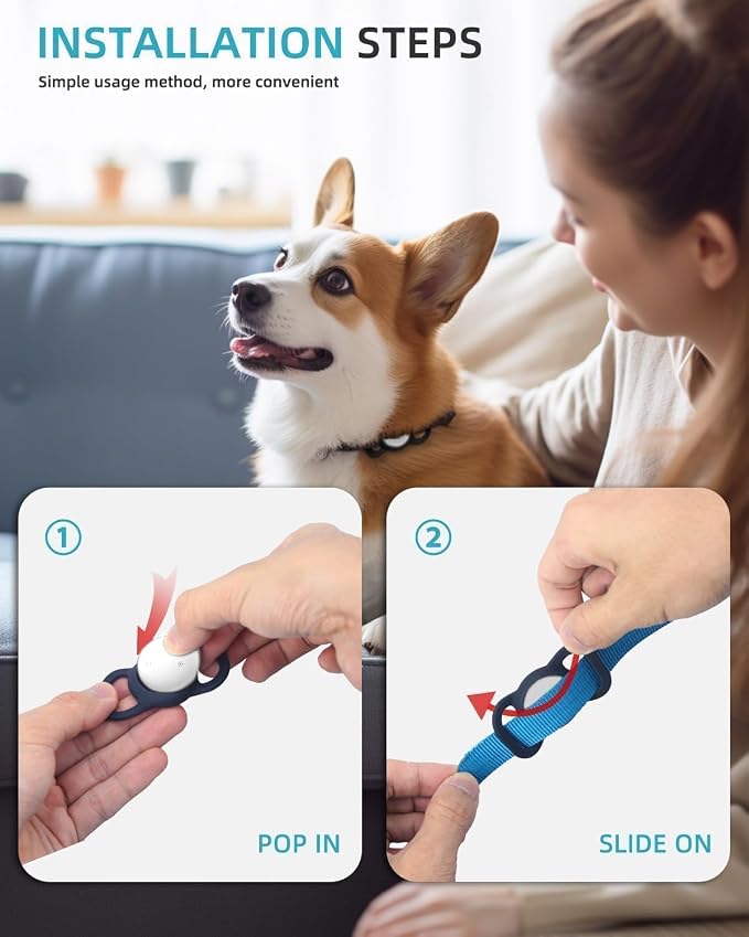 GPS Tracker for Cats, Mini GPS Cat Tracker, Smart Pet Activity Tracker - Image 5