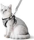 PUPTECK Cat Harness and Leash Set Escape Proof Reflective Cat Walking Harness by PUPTECK