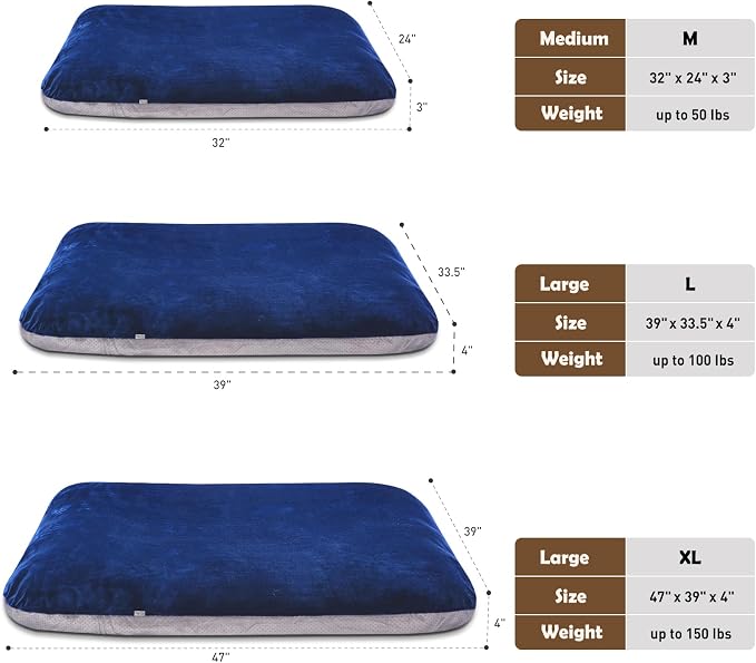 Magic Dog Super Soft Medium Dog Bed, 32 Inches Orthopedic Foam Pet Beds - Image 7