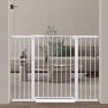 Fairy Baby 38" Extra Tall Baby Gate, 48.9"-54.3" Extra Wide Large Pet Gate by FairyBaby