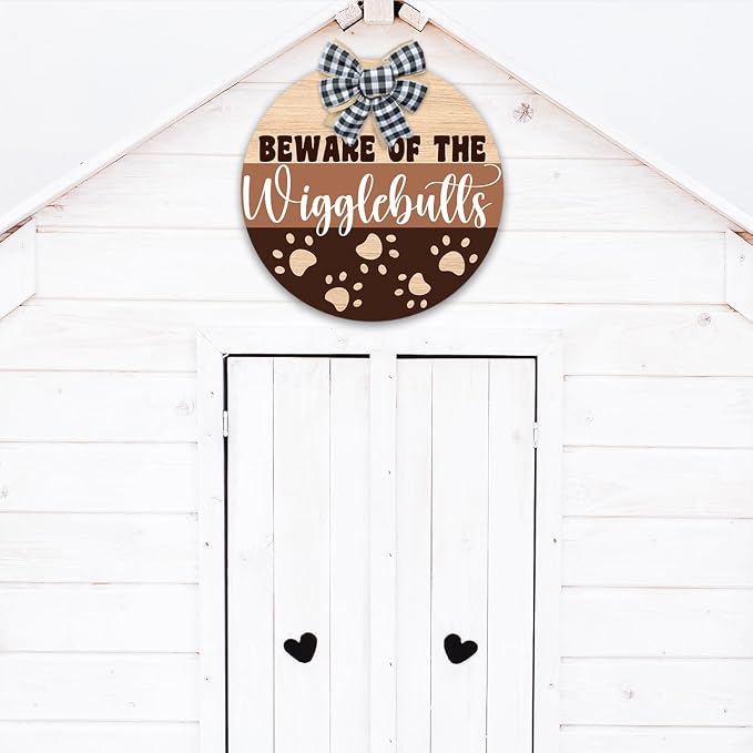 Beware of The Wigglebutts Front Door Sign, Beware of the Wiggle Butts Sign - Image 4