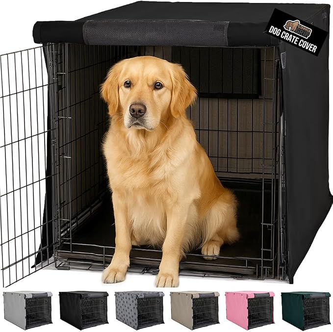 GORILLA GRIP Dog Crate Covers Compatible by GorillaGrip