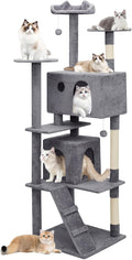 Athena Collection Cat Tree, 77 Inch Cat Tower by AthenaCollectionFurniture