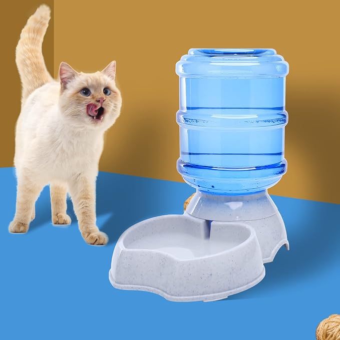 Pet Water Dispenser Automatic for Dogs Cats, Gravity Refill, Self Feeding for - Image 7