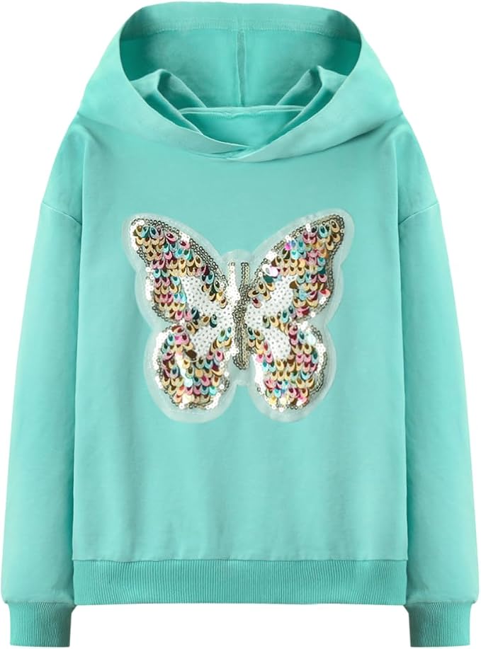 WELAKEN Sweatshirts for Girls Toddler & Kids II Little Girl's Pullover Tops by WELAKEN