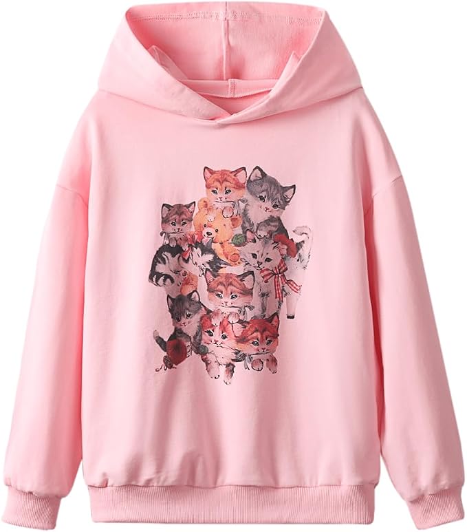 WELAKEN Sweatshirts for Girls Toddler & Kids II Little Girl's Pullover Tops by WELAKEN