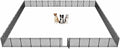 Dog Playpen Metal Dog Fence Outdoor by Petorldog