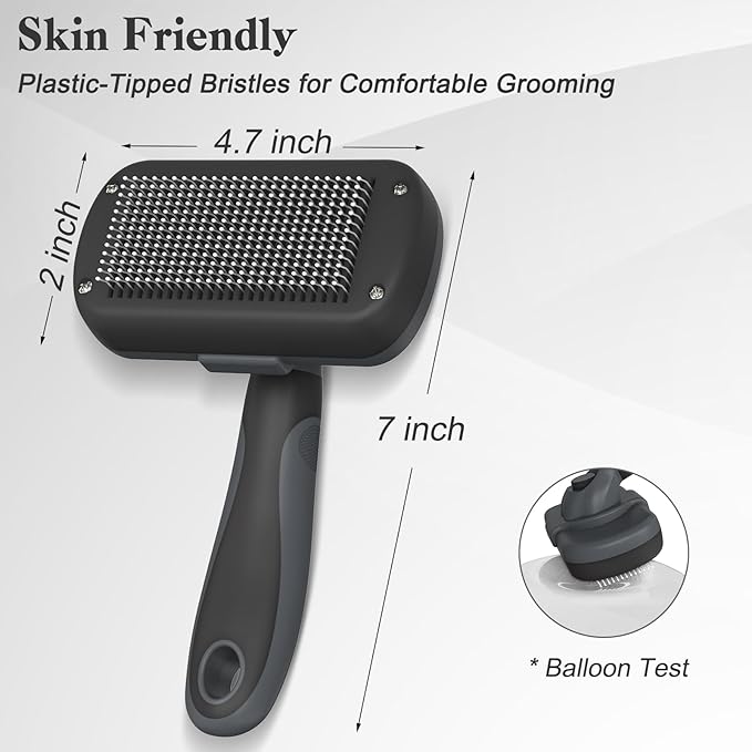 Swihauk Self Cleaning Slicker Brush - Image 4