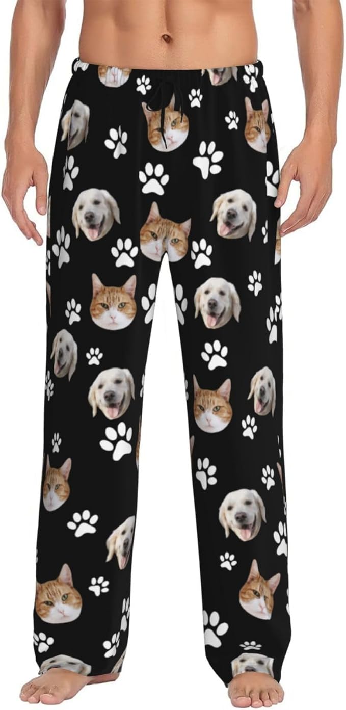 Personalized Pajama Pants For Men Women Custom Pajama Pants by Unknown