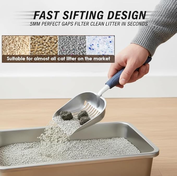 Full Metal Cat Litter Scoop - Image 5