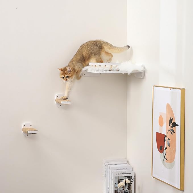 3-in-1 Cat Climbing Wall Steps - Image 5