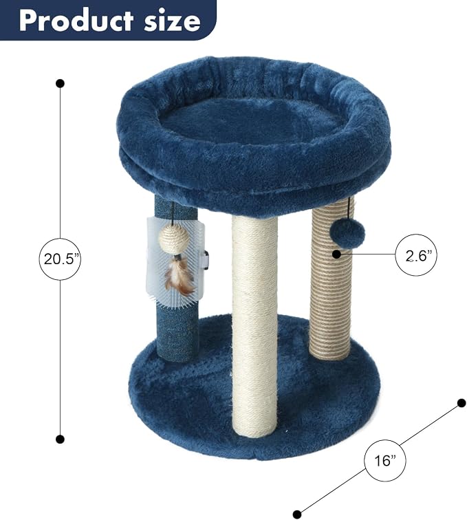 MECOOL Cat Scratching Post Tree - Image 4