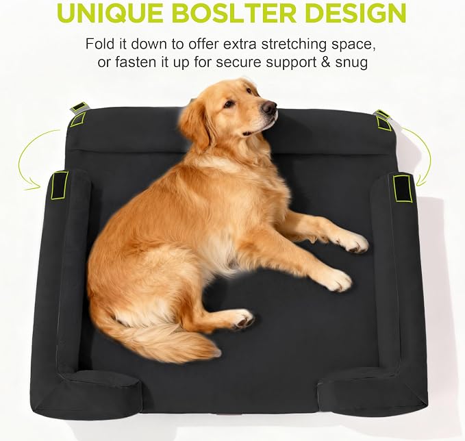 Orthopedic Dog Bed for Extra Large Dogs, XXL Waterproof Egg Crate Memory Foam - Image 3