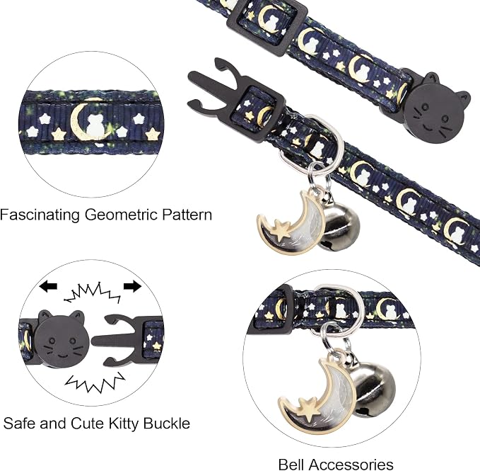2 Pack Breakaway Cat Collar - Image 3