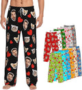 Custom Pajamas Pants Plaid Personalized Funny PJ Pant Design by YourCustomGiftsChoice