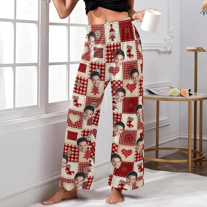 Custom Pajamas Pants with Photo - Image 4