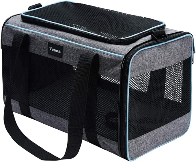 Vceoa 19x12x12 Inches Cat, Dog Carrier - Image 3
