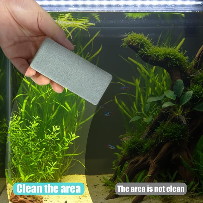 8 PCS Double-Sided Fish Tank Cleaning Brushes, Aquarium Sponge Brush, Cleaner - Image 6