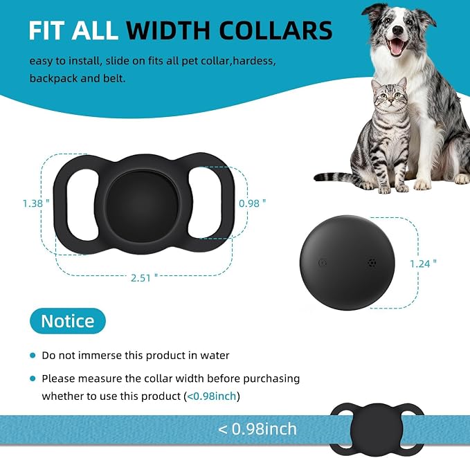 Android GPS Dog Collar, Mini Dog GPS Tracker, Smart Pet Activity Tracker - Image 6