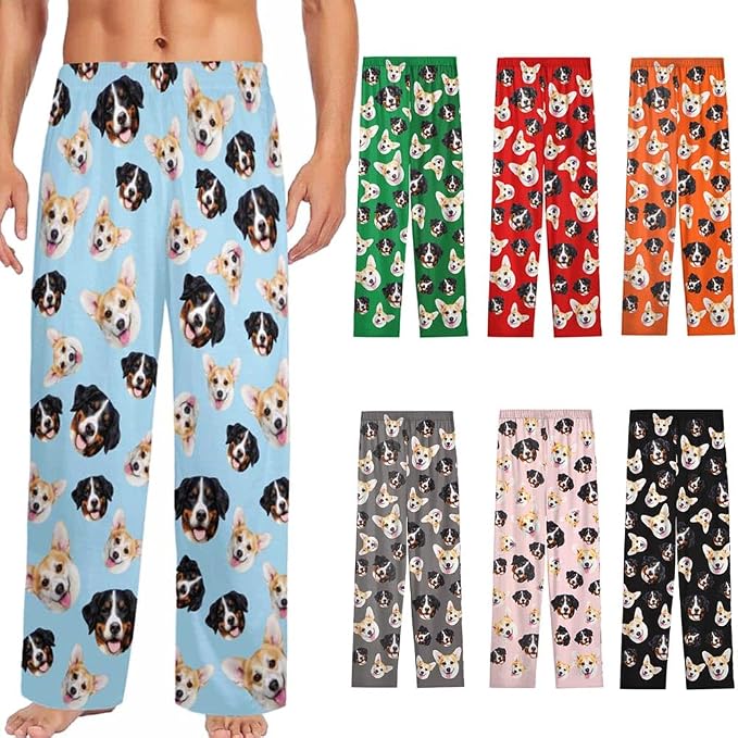 Custom Pajamas Pants with Photo by Unknown