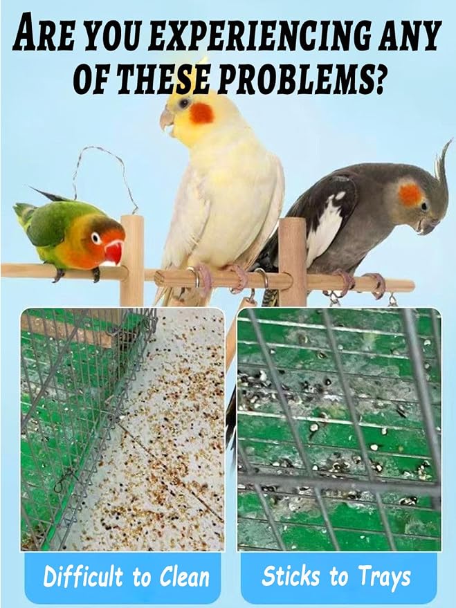 50 Pcs Large Disposable Bird Cage Liners - Image 2