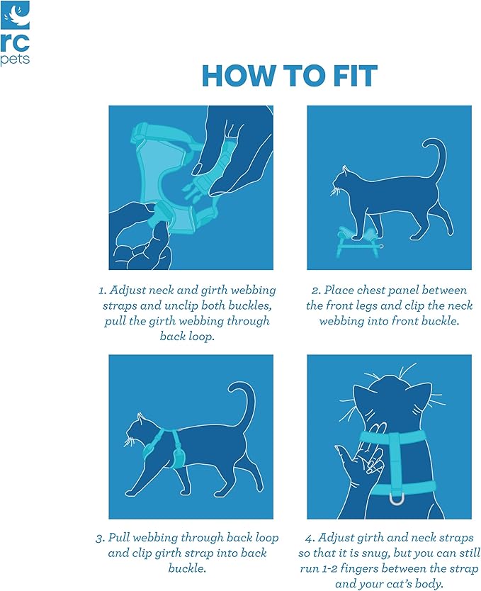 RC Pets Adventure Kitty Cat Harness | Adjustable Airmesh Vest - Image 3