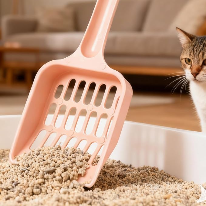 Cat Litter Scoop Litter Scooper Cat Scooper Deep Shovel Cat Litter Scoops Metal - Image 3