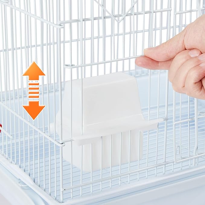 Yaheetech 39-inch Roof Top Medium Parakeet Bird Cages - Image 8
