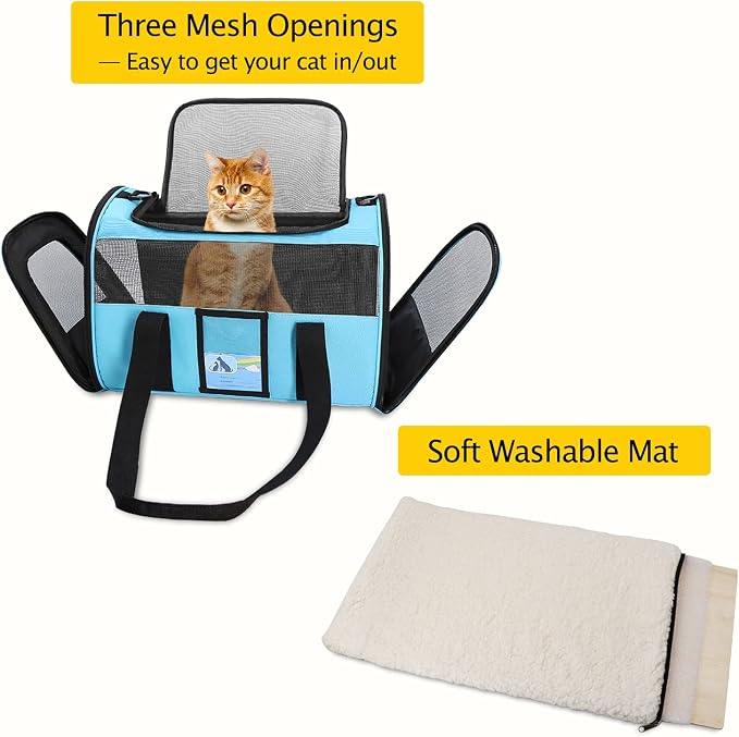 Refrze Pet Carrier Airline Approved, Cat Carriers - Image 3