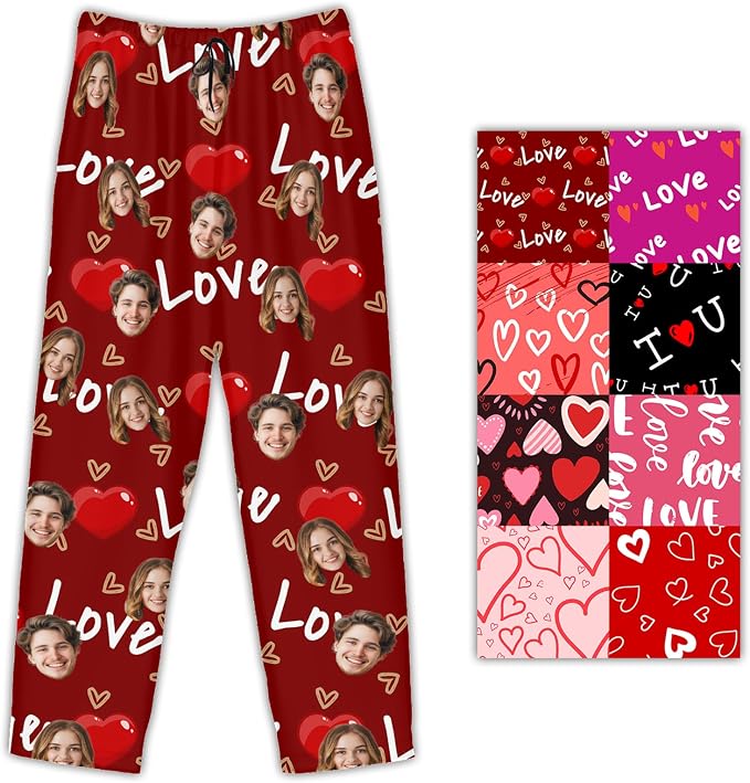 Personalized Pajama Pants For Men Women Custom Pajama Pants - Image 2